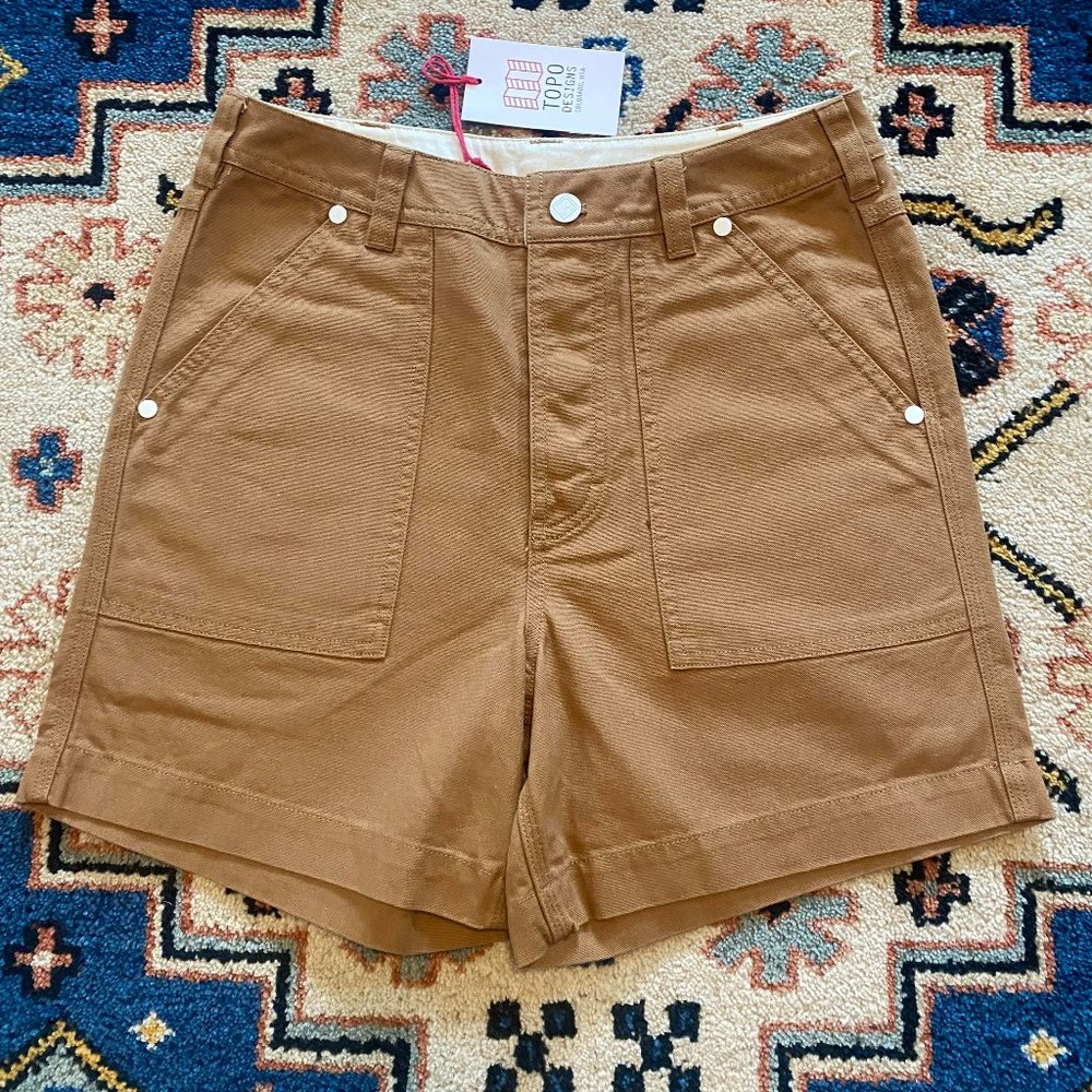 TOPO DESIGNS Canvas Chore Shorts